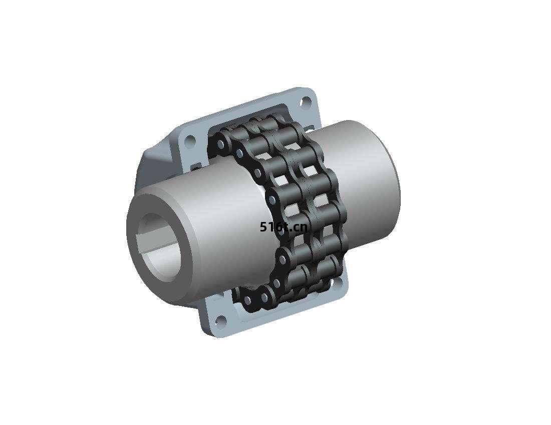 GL型(xing)滾子鏈(lian)聯軸器(qi)